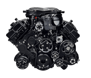 Wegner Automotive - Wegner 10 Rib Coyote FEAD System For Whipple 3.0L Supercharger With Alternator, AC, PS and WP