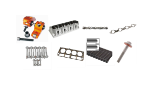 Trickflow - Trick Flow GenX 64cc Top-End Engine Kit for GM LS1 With As-Cast Heads