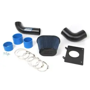 BBK Performance - Ford Mustang 5.0L 1986-1993 BBK Cold Air Intake Kit - Fenderwell Style Blackout