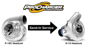 ATI/ProCharger Parts - ATI ProCharger P-1SC Head Unit To D-1X Head Unit Send-In Upgrade Service