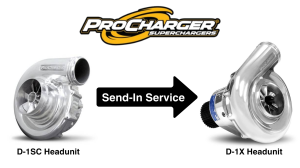 ATI/ProCharger Parts - ATI ProCharger D-1SC Head Unit To D-1X Head Unit Send-In Upgrade Service