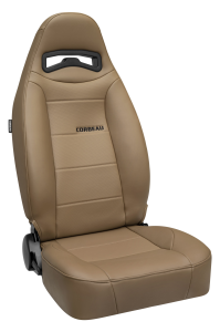 Corbeau-Blem - Blemished Corbeau Moab Tan Vinyl Reclining Driver Side Racing Seat - Single