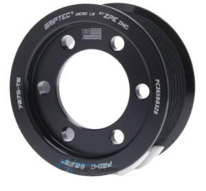 ZPE Griptec - Griptec 8-Rib ProCharger Non-Offset Supercharger Pulley - No Hub Kit