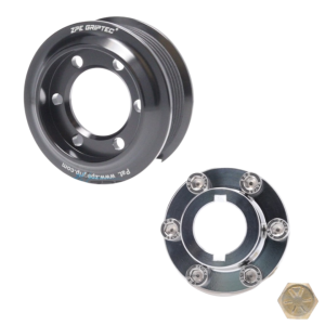 ZPE Griptec - Griptec 12-Rib ProCharger Offset Supercharger Pulley - With Hub Kit