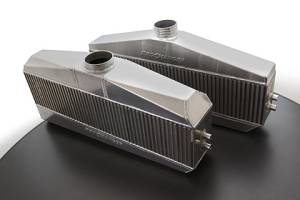ATI/ProCharger Parts - ProCharger 2005-13 C6 Corvette Race Intercooler - 3.5" Inlet - 4.0" Outlet