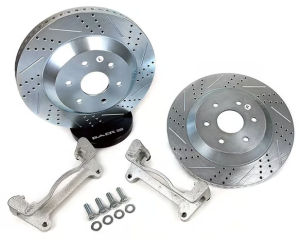 Baer Brakes  - Baer 18+ Jeep Wrangler / 20+ Jeep Gladiator Big Claw Performance Front Rotors Upgrade - 14" Disc (Reuses OE Caliper)
