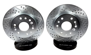 Baer Brakes  - Baer 1994-1996 GM Caprice/Impala SS Claw Performance Rear Rotors Upgrade - (Reuses OE Caliper)