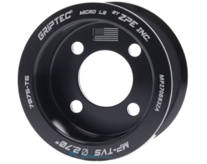 ZPE Griptec - Griptec 10-Rib Magnuson TVS2300 LS Camaro/Truck Hotrod Supercharger Pulley - .400 Offset