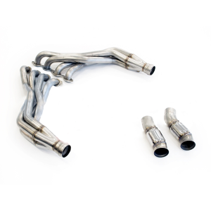 Texas Speed - Texas Speed 2016+ Chevy Camaro SS 1-7/8" Long Tube Headers w/ Catted Connection Pipes