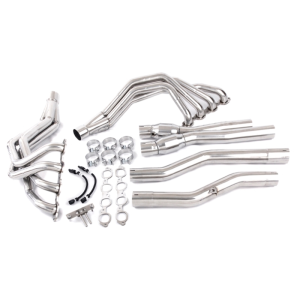 Texas Speed - Texas Speed 2014-2019 Chevy Corvette C7 2" Long Tube Headers w/ 3" Catted X-Pipe