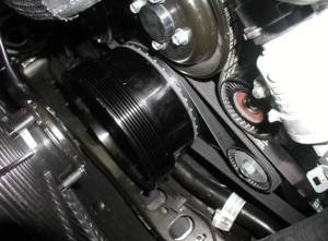 ATI/ProCharger Parts - Procharger 2005-2010 Mustang GT 8 Rib Crank Pulley Bag (For ATI Harmonic Balancer)