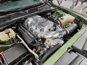 Hellion Turbo - Dodge Demon 170 2023 Hellion Compound Boost Twin 64mm Turbo Kit With Optional Billet Intercooled Intake Manifold or Works with OE Blower