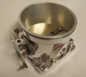 Accufab Racing - Accufab 105mm 86-93 Mustang 5.0L Clamshell Clamp Throttle Body