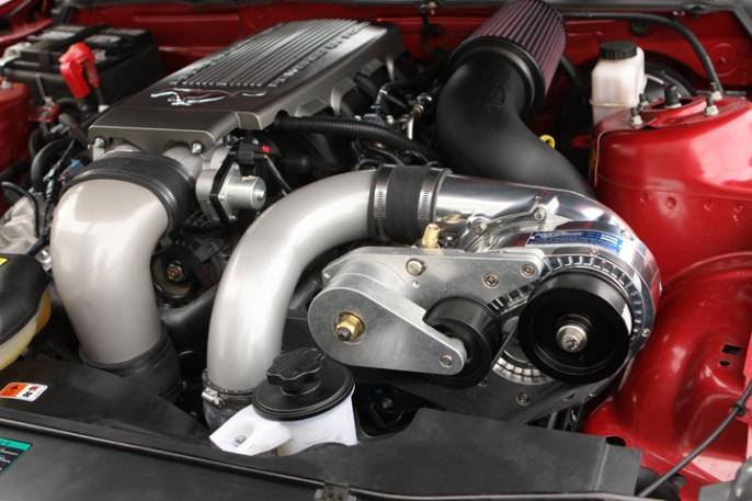 ATI/Procharger - Ford Mustang GT 2005-2010 Procharger Supercharger 4.6L - HO Intercooled Tuner Kit P-1SC-1 - Image 1