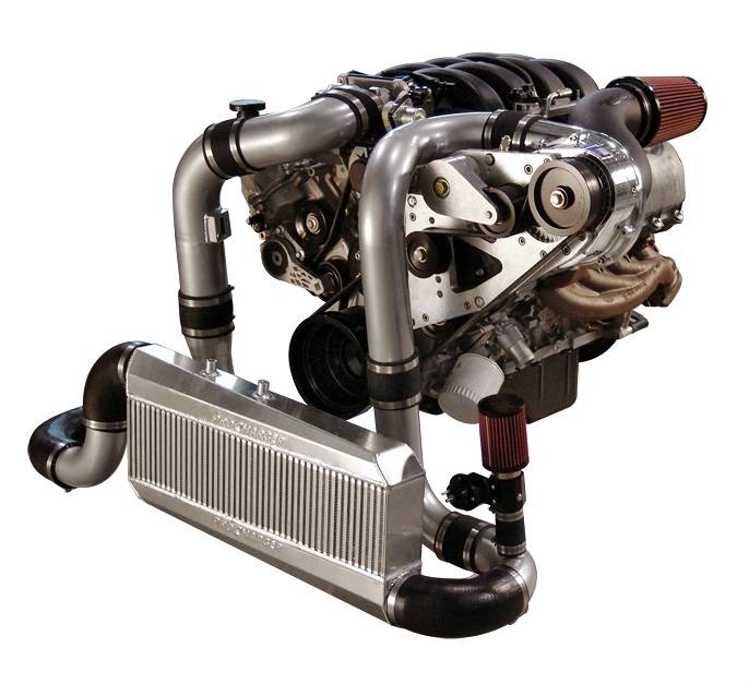 ATI/Procharger - Ford Mustang GT 2005-2009 Procharger Supercharger 4.6L - Intercooled Serp Race Kit F-1A - Image 1
