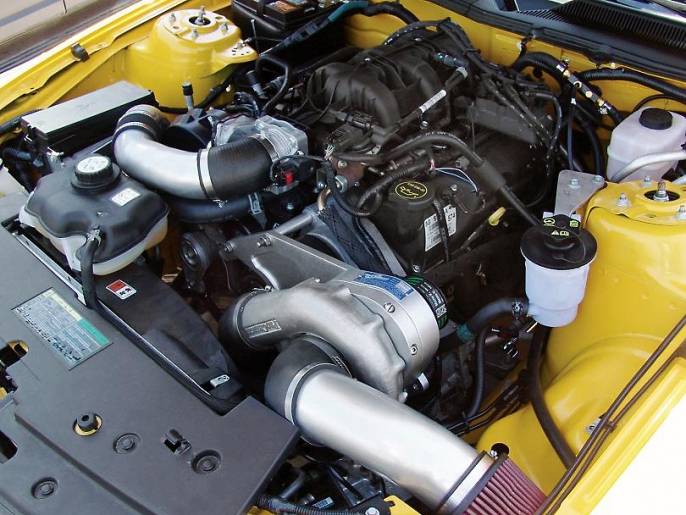 ATI/Procharger - Ford Mustang V6 2005-2010 4.0L Procharger - HO Intercooled P-1SC - Image 1