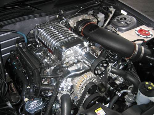 Whipple Superchargers - Whipple Ford Mustang GT 4.6L Manual 2005-2010 Supercharger Intercooled Kit W140AX 2.3L - Image 1