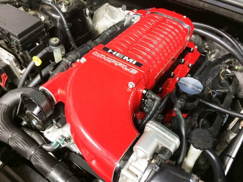 Whipple Superchargers - Whipple Jeep Grand Cherokee SRT8 6.4L 2012-2018 Stage 2 Supercharger Intercooled Kit W175FF 2.9L - Image 1