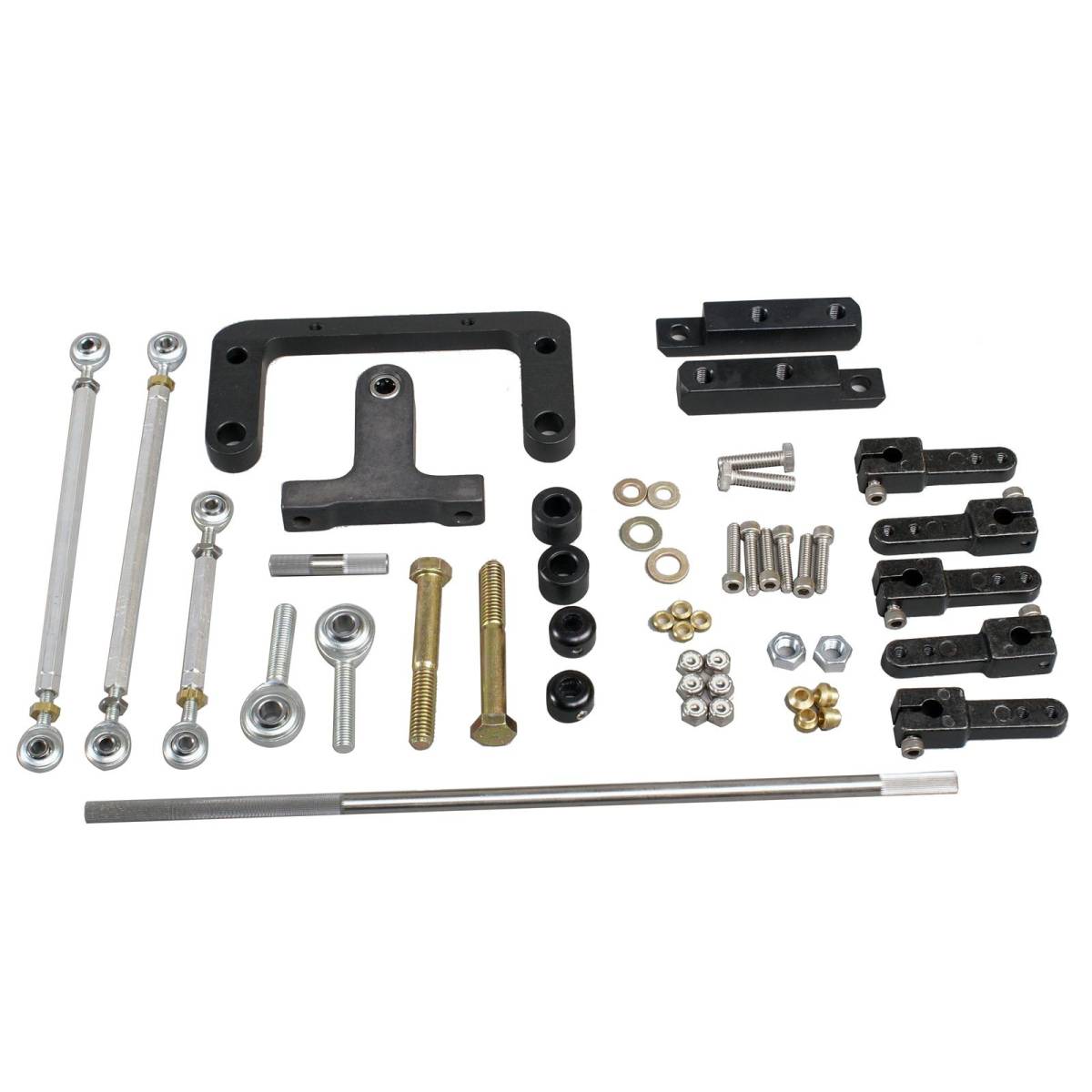 Trickflow - Trick Flow A460 Dual Carburetor Linkage Kit for A460 Heads 385 series - Image 1