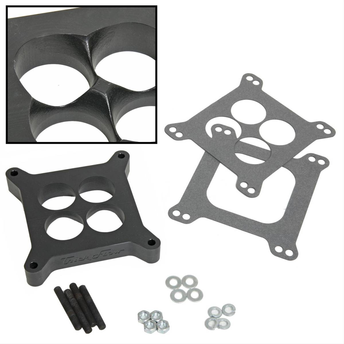Trick Flow Phenolic Carburetor Spacers Kit 4150