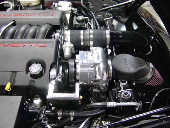 ATI/Procharger - Corvette C6 2005-2007 (LS2) Procharger - Stage II Intercooled System P-1SC-1 - Image 1