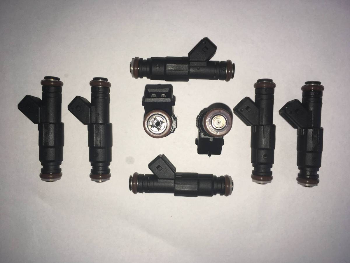 TRE 30lb Bosch Thin Style Fuel Injectors EV1 BMW Chevy Camaro Ford