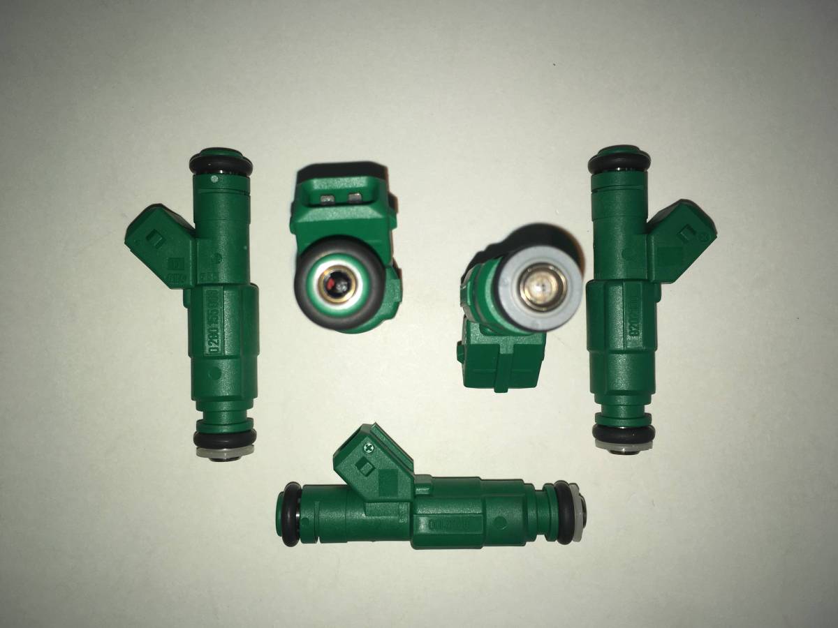 GENUINE AUTHENTIC BOSCH 42lb.GREEN GIANTS FUEL INJECTORS NEW CHEVY FMS 440cc 1 
