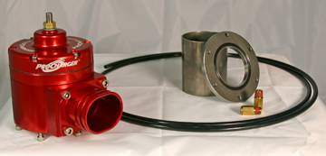 ATI/Procharger - ATI Red Race Valve With Mounting Hardware - Enclosed (Steel Flange) - Image 1