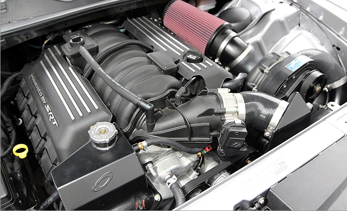 ATI/Procharger - ProCharger 2015-2023 Dodge Challenger SRT-8 HEMI 6.4L HO Intercooled P-1SC-1 Complete Supercharger System - CARB Legal - Image 1