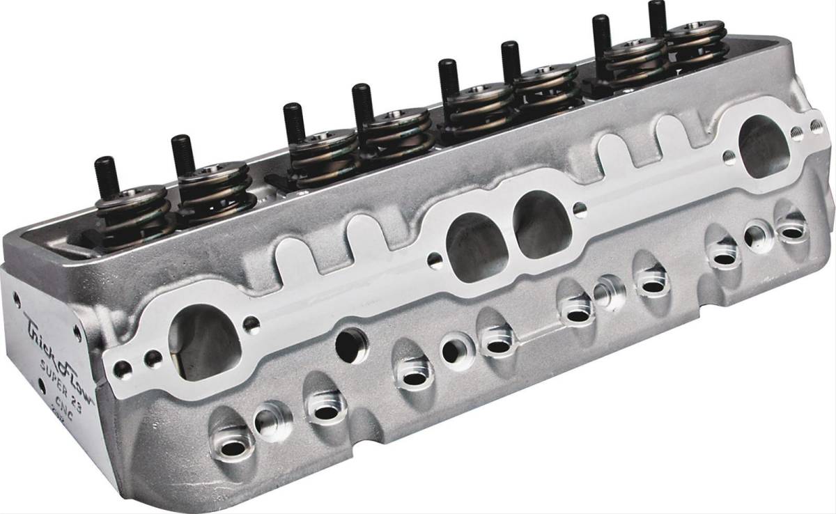 Trickflow - Trickflow Super 23® Cylinder Heads, SB Chevy, 215cc Intake, 72cc Chambers, 420lb, Chromoly - Image 1