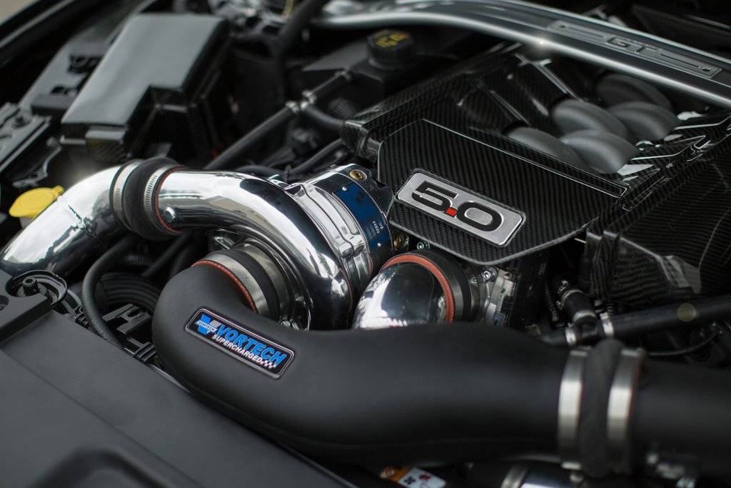 Vortech Superchargers - Ford Mustang GT 5.0L 2015-2017 Vortech Supercharger - Polished V-7 JT Tuner Kit - Image 1
