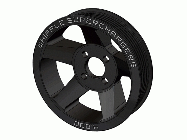 Whipple Superchargers - Whipple 6-Rib Supercharger Pulley SCP-6 - Image 1