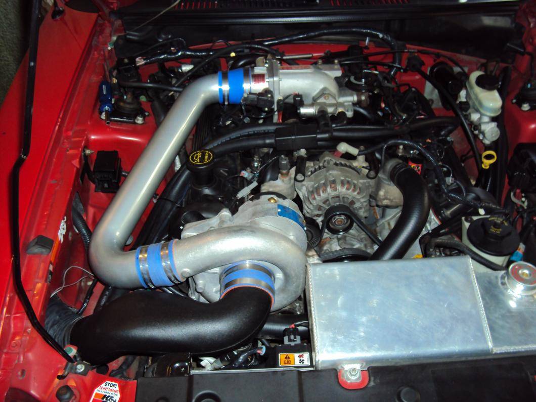 Vortech Superchargers - Ford Mustang GT 4.6 2V 2000-2004 Vortech Supercharger - V-1 H/D Ti Non Intercooled Tuner Kit - Image 1