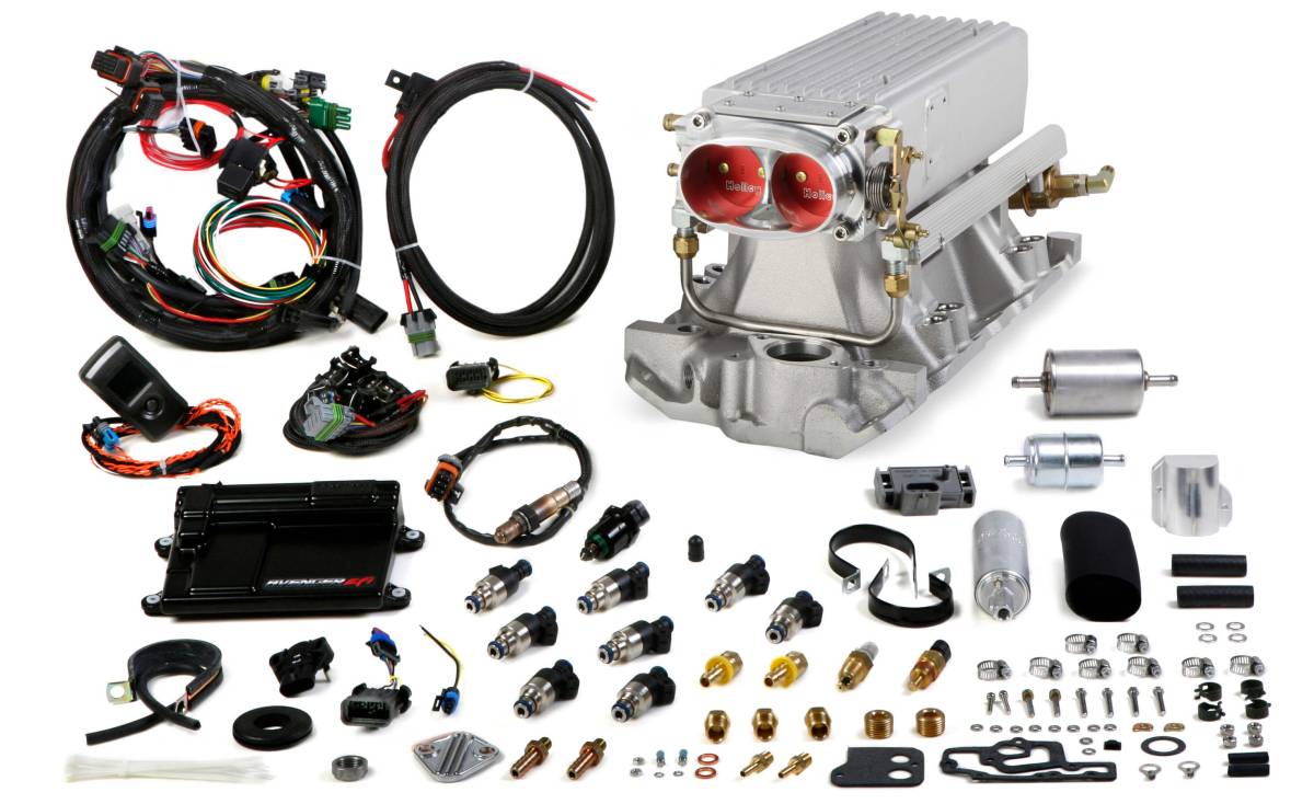 Holley - Holley Avenger EFI Stealth Ram Fuel Injection System For SBC 1995 and Earlier - Satin - Image 1