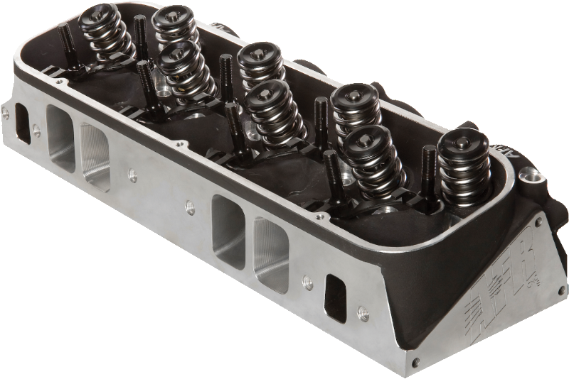 Air Flow Research - AFR 305cc BBC Marine Rectangle Port Cylinder Heads, Partially Ported - Image 1