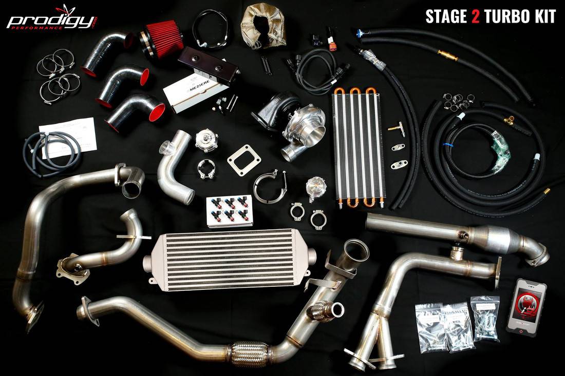 Prodigy Performance - Jeep Wrangler 2012-2018 JK 3.6L Stage 2 Prodigy Performance Turbo Kit - Image 1