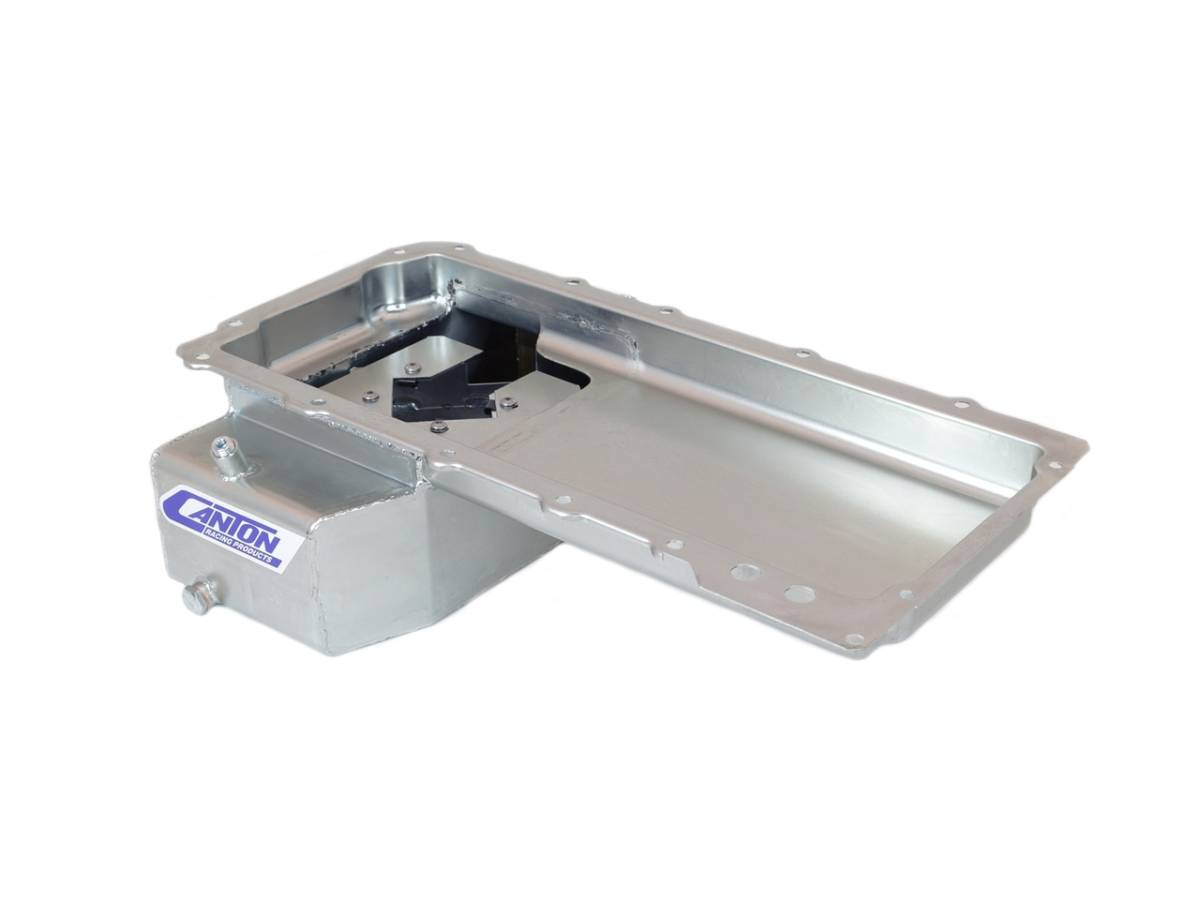Canton Racing Products - Chevy LS1 / LS6 Swap Front Sump 240sx Drift / Road Race Oil Pan - Image 1