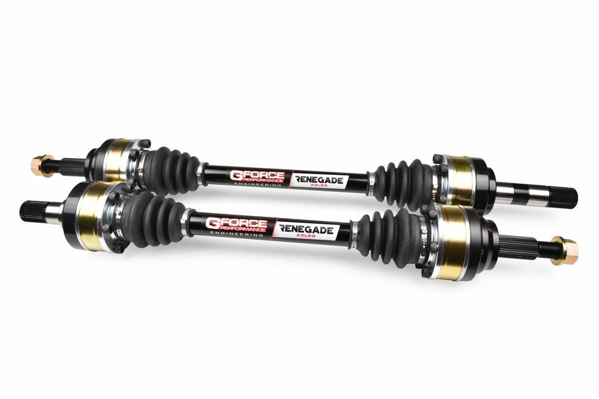 GForce Performance - Jeep Grand Cherokee Trackhawk 2018+ GForce Performance Renegade Rear Axles, Left and Right, Upgraded Inner Stubs - Image 1