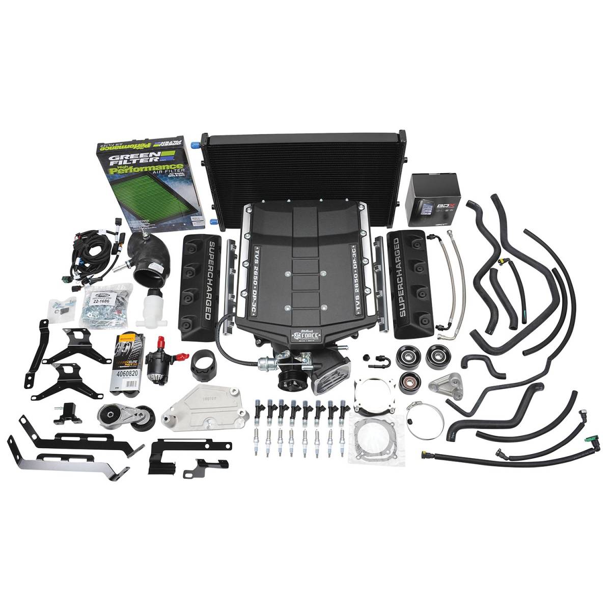 Edelbrock - Ford Mustang 5.0L 2015-2017 Edelbrock Stage 1 Complete Supercharger Intercooled Kit With Tune - Image 1