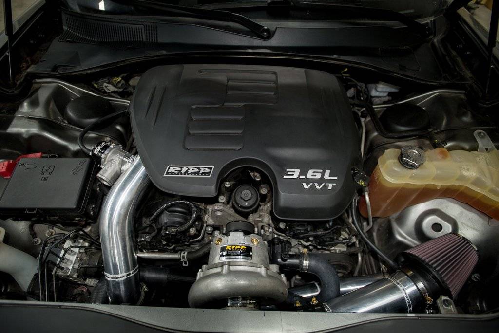 Ripp Superchargers - Dodge Challenger 3.6L 2018-2022 Intercooled V3 Si RIPP Supercharger Kit  - Black - Image 1