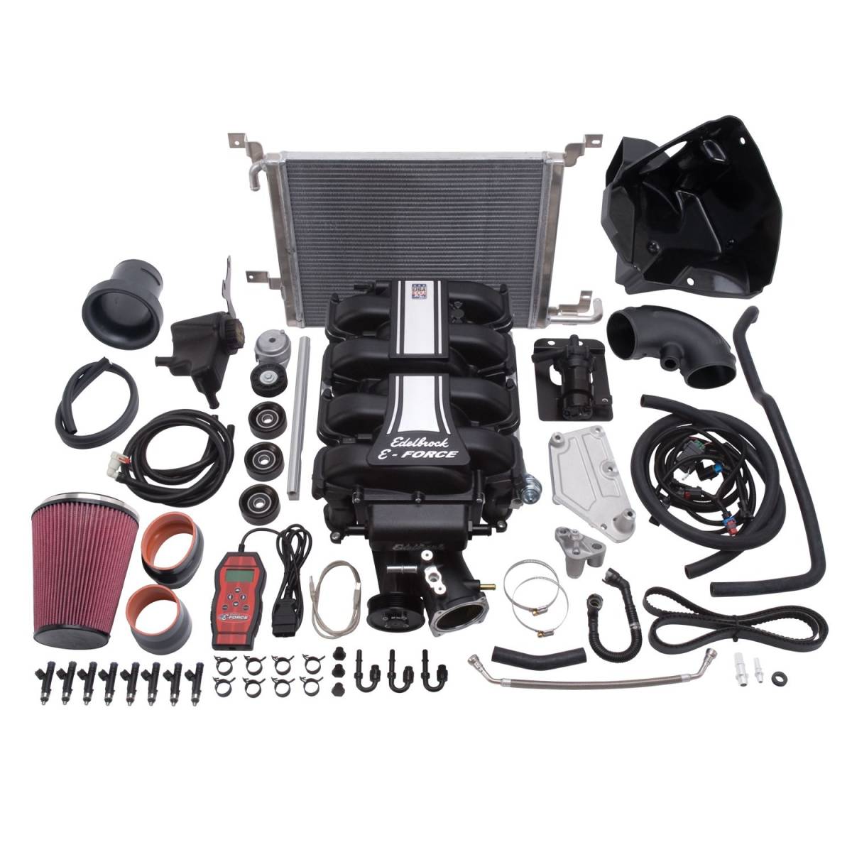 Edelbrock - Ford Mustang Coyote 5.0L 2011-2014 Edelbrock Stage 2 Complete Supercharger Kit With Tune - Image 1