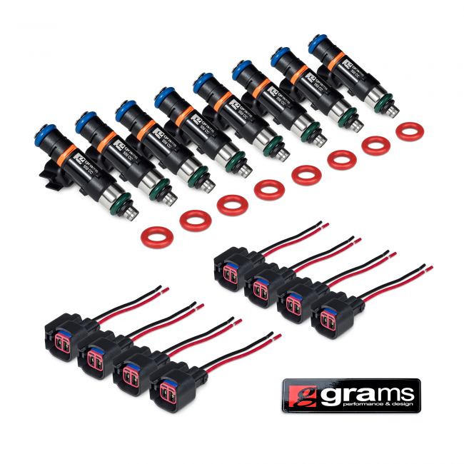 Grams Performance Injectors - Chevy GM Truck LS2 550cc Grams Performance Fuel Injectors - Image 1
