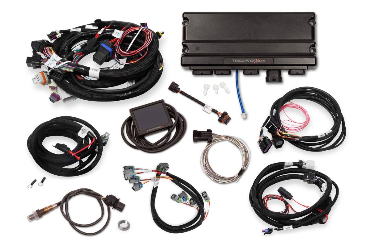 Holley - Holley Terminator X Max MPFI Controller Kit For LS1 LS6 Engines with DBW Throttle Body & Transmission Control - Image 1