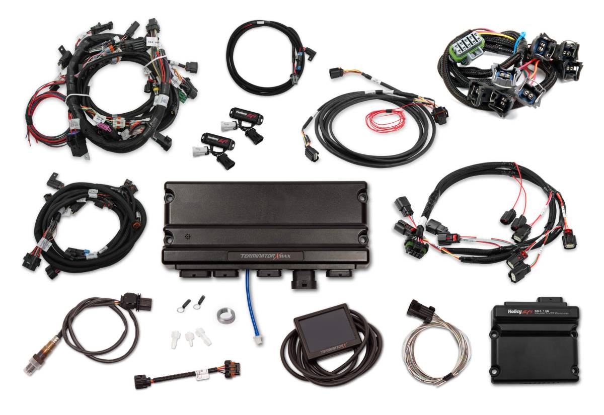 Holley - Holley Terminator X Max MPFI Kit For 2015.5-2017 Ford Coyote Engines with Ti-VCT, EV6, and 98+ 4R70W Transmission - Image 1