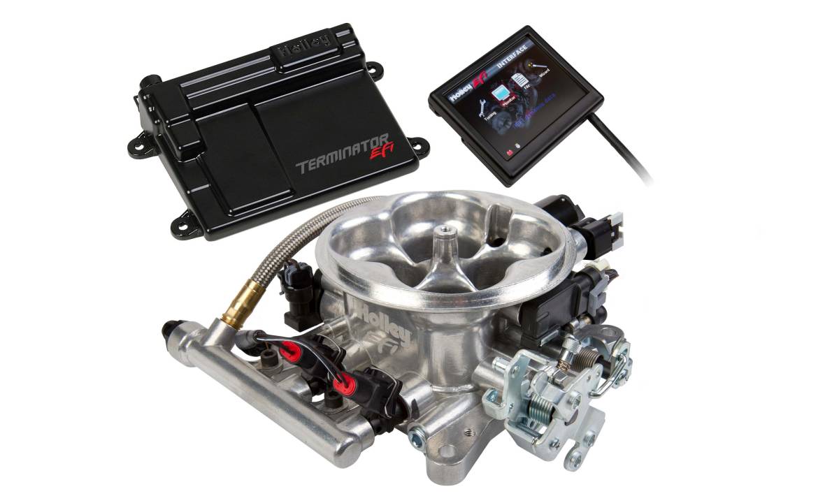 Holley - Holley Terminator TBI 4BBL Kit for LS2 LS3 & GM Truck with Transmission Control 58x - Polished - Image 1