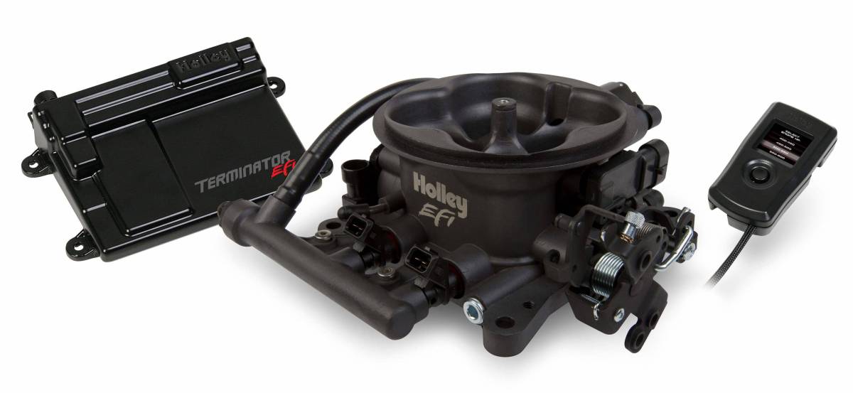 Holley - Holley Terminator EFI 4BBL Throttle Body Fuel Injection Kit - Grey - Image 1