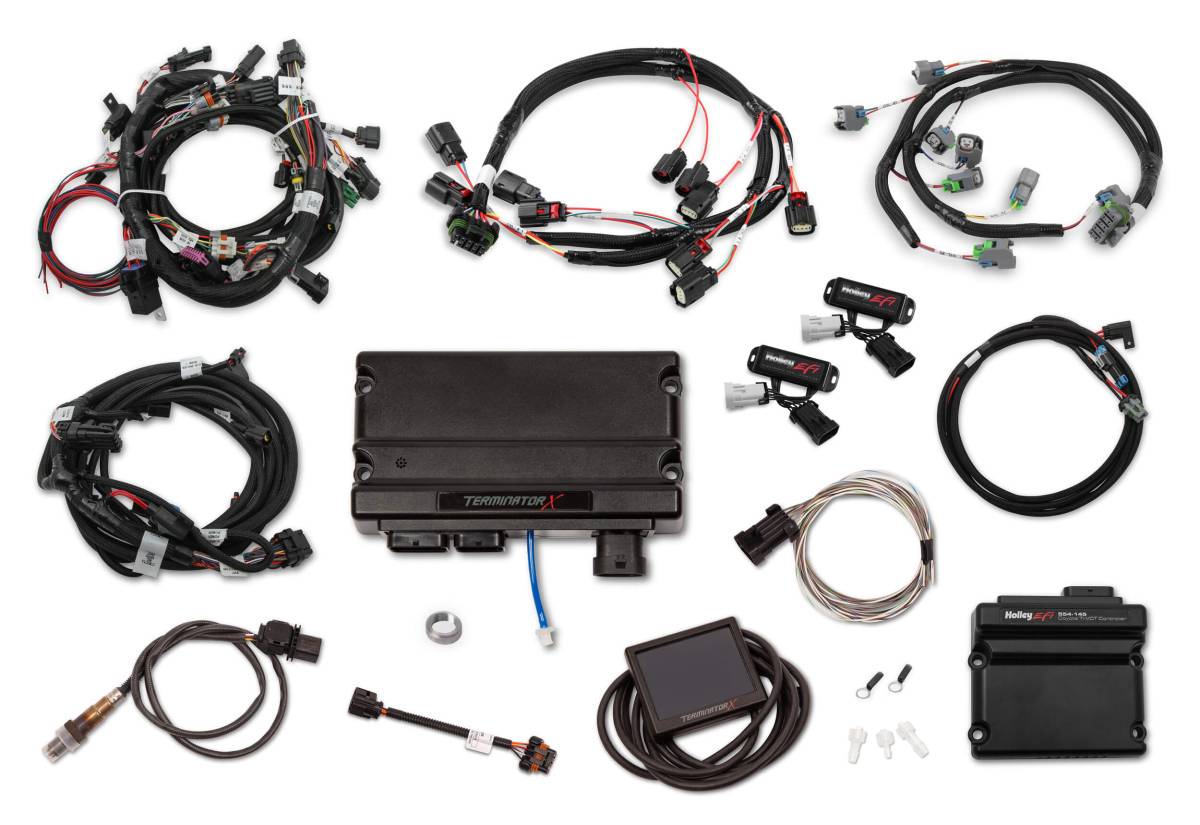 Holley - Holley Terminator X Max MPFI Kit For 2011-2012 Ford Coyote Engines with Ti-VCT, and EV6 - Image 1