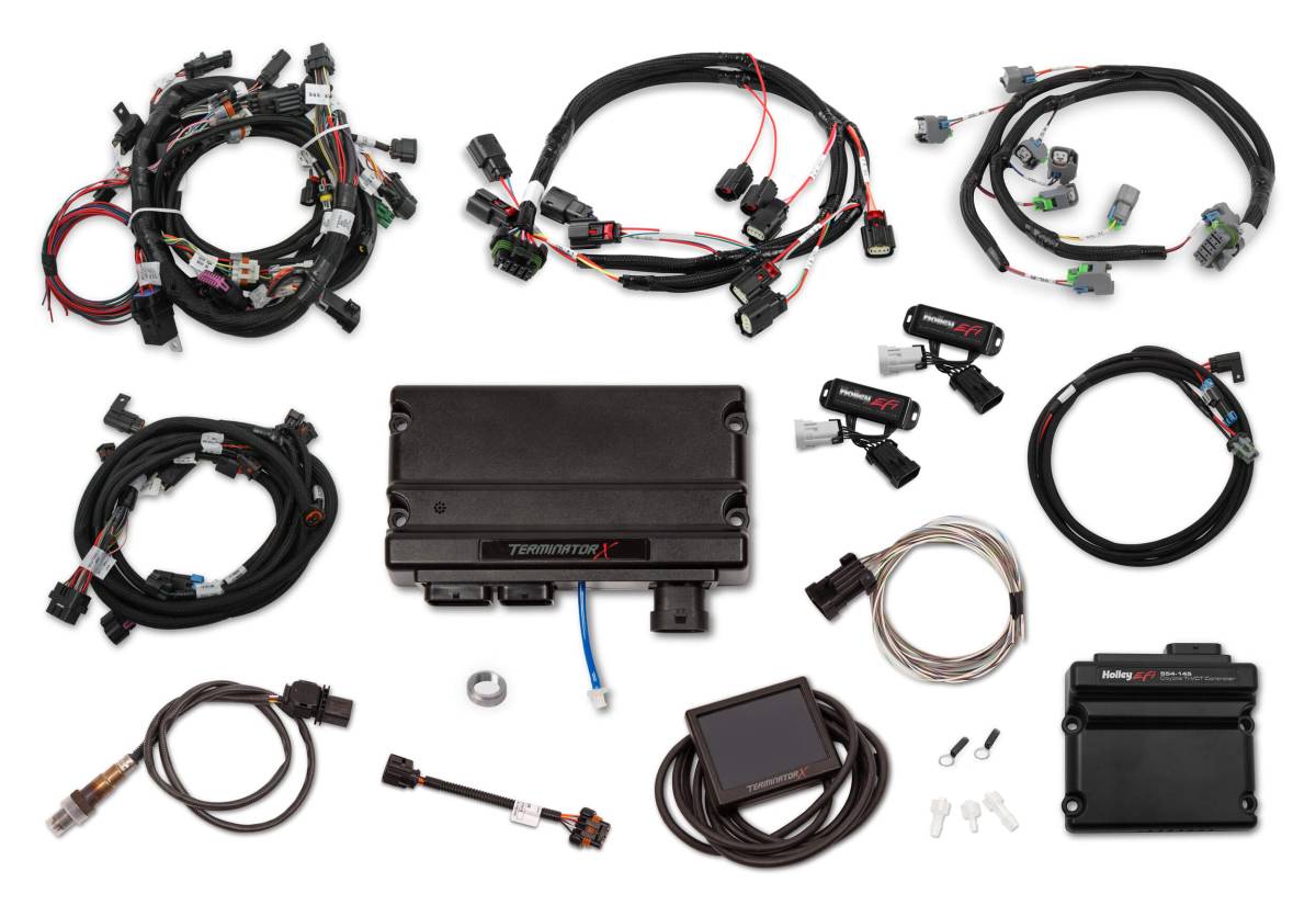 Holley - Holley Terminator X Max MPFI Kit For 2013-2015 Ford Coyote Engines with Ti-VCT, and EV6 - Image 1