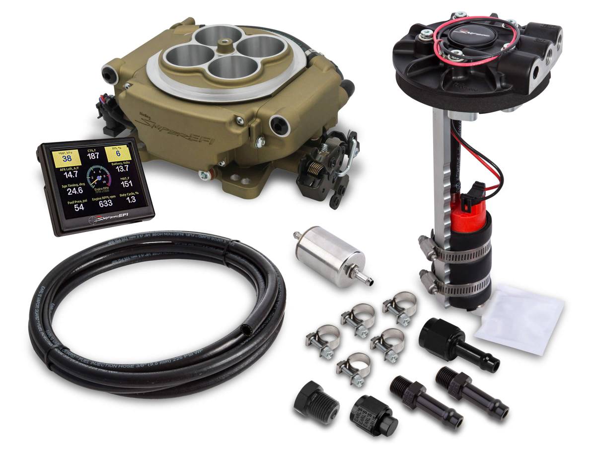 Holley Sniper EFI Returnless Self-Tuning Fuel Injection Master Kit