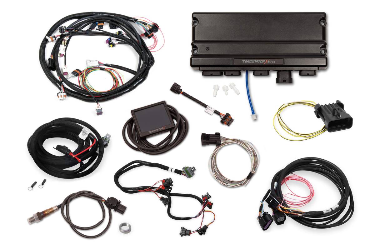 Holley - Holley Terminator X Max MPFI Controller Kit Universal with DBW Throttle Body & Transmission Control - Image 1